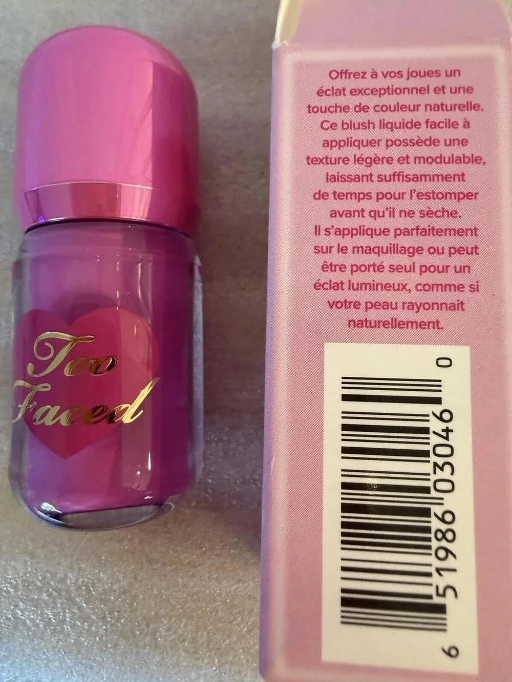 Too Faced Love Flush Glowing Liquid Blush Last Love 6mL 0.20oz New In Box